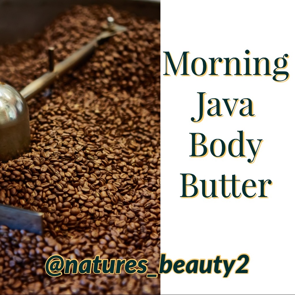 Morning Fresh Java hand crafted Shea body butter small batch made by Me